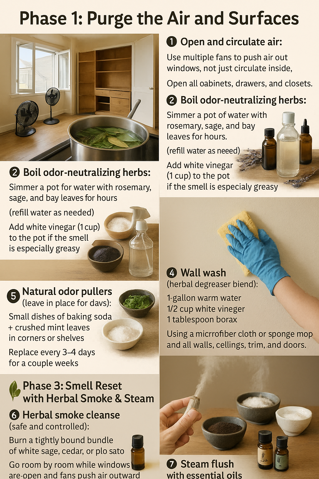 Herbal Odor Removal
